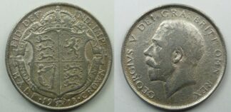 George V halfcrown 1913