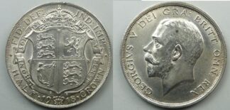 George V halfcrown 1918