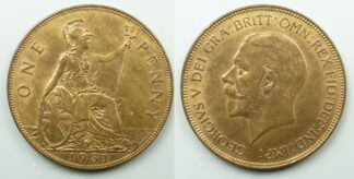 George V penny 1931