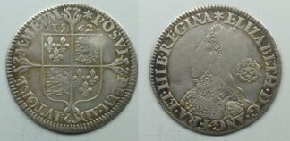 Elizabeth I milled sixpence 1562