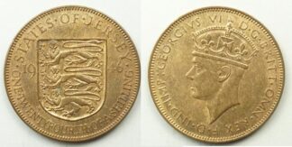 Jersey 1/12 shilling 1946