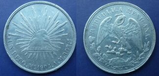 Mexico peso 1904