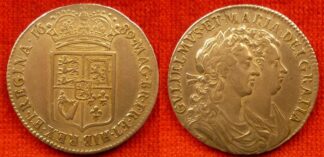 William & Mary halfcrown 1689