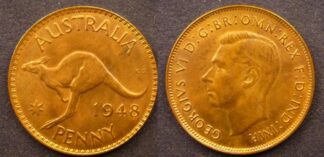 Australia penny 1948