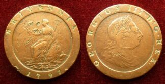 George III twopence 1797