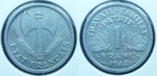 France 1 franc 1944