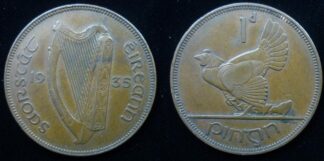 Ireland penny 1935