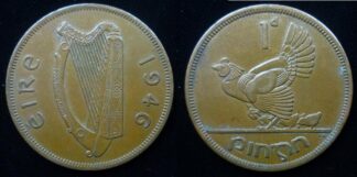 Ireland penny 1946