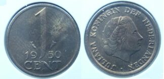 Netherlands 1 cent 1950