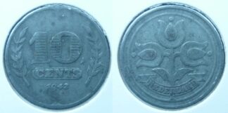 Netherlands 10 cents 1942