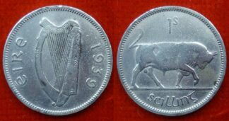 Ireland shilling 1939