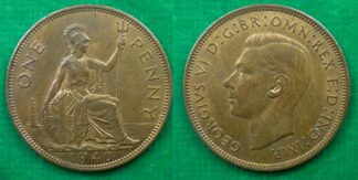 George VI penny 1940