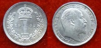 Edward VII maundy penny 1902