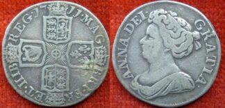 Anne shilling 1711