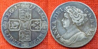 Anne shilling 1711