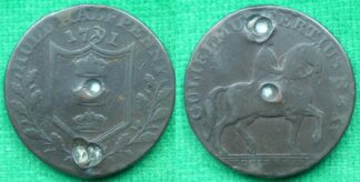 Token Hull halfpenny 1791