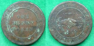 Token Union Copper Company Birmingham 1812