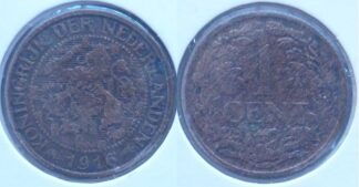 Netherlands 1 cent 1916