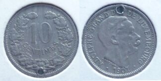 Luxembourg 10 centimes 1901