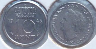 Netherlands 10 cents 1948