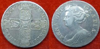 Anne halfcrown 1709