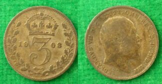 Edward VII threepence 1903