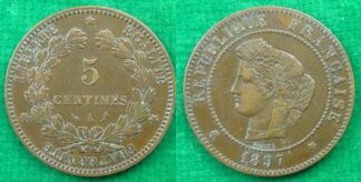 France 5 centimes 1897