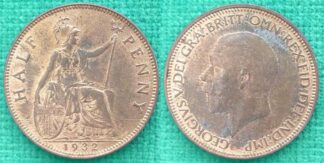 George V halfpenny 1932