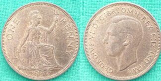 George VI penny 1937
