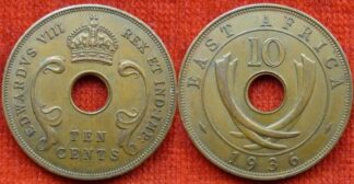 East Africa 10 cents 1936