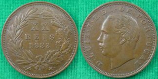 Portugal 20 reis 1883