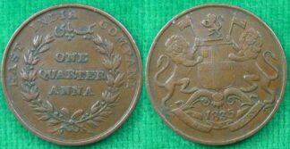 India East India Company quarter anna 1835
