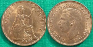 George VI penny 1937