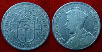 Southern Rhodesia halfcrown 1935