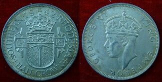 Southern Rhodesia halfcrown 1942