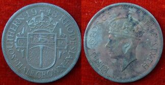 Southern Rhodesia halfcrown 1948