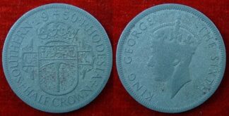 Southern Rhodesia halfcrown 1950