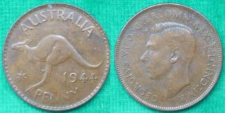 Australia penny 1944 PERTH
