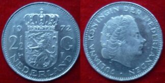 Netherlands 2 1/2 gulden 1972