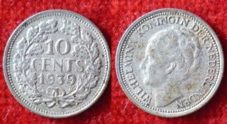 Netherlands 10 cents 1939