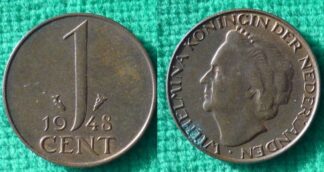 Netherlands 1 cent 1948