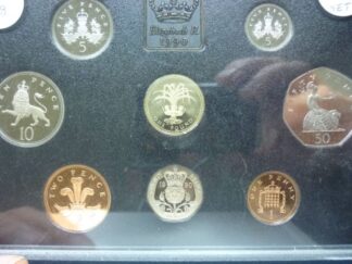 Elizabeth II decimal year set 1990 PROOF