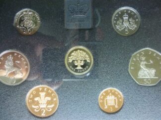 Elizabeth II decimal year set 1987 PROOF