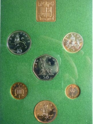 Elizabeth II decimal year set 1975 PROOF