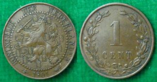 Netherlands 1 cent 1901