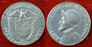 Panama 1/10 balboa 1970