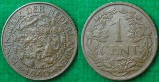 Netherlands 1 cent 1940