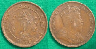Ceylon 1 cent 1910