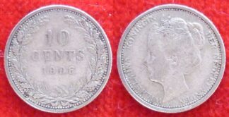Netherlands 10 cents 1906