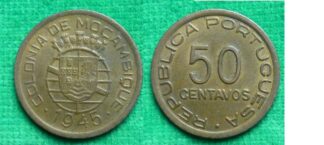 Mozambique 50 centavos 1945